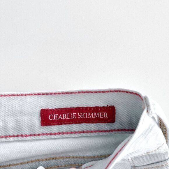 Lucky Brand Women's Cropped Jeans Five Pocket Charlie Skimmer Light Blue Size 28 - Picture 5 of 10